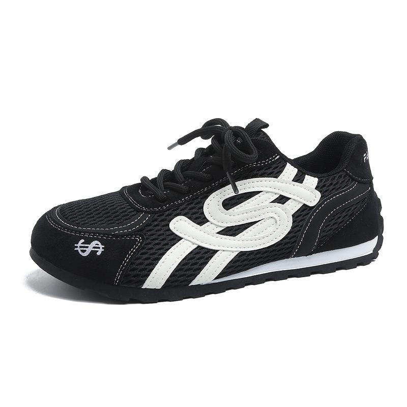 

Women s autumn new thick-soled heightening casual shoes sports shoes running shoes 35 чёрный