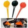 Imbuto di Rifornimento Auto Imbuto Lungo in Plastica Antispruzzo Auto Imbuti per Olio a Bocca Lunga Imbuto per Motore Rifornimento Moto Accessori Auto