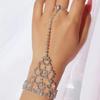 European & American Style Diamond Chain Anklet for Women - Perfect for Beach Vacations or Weddings