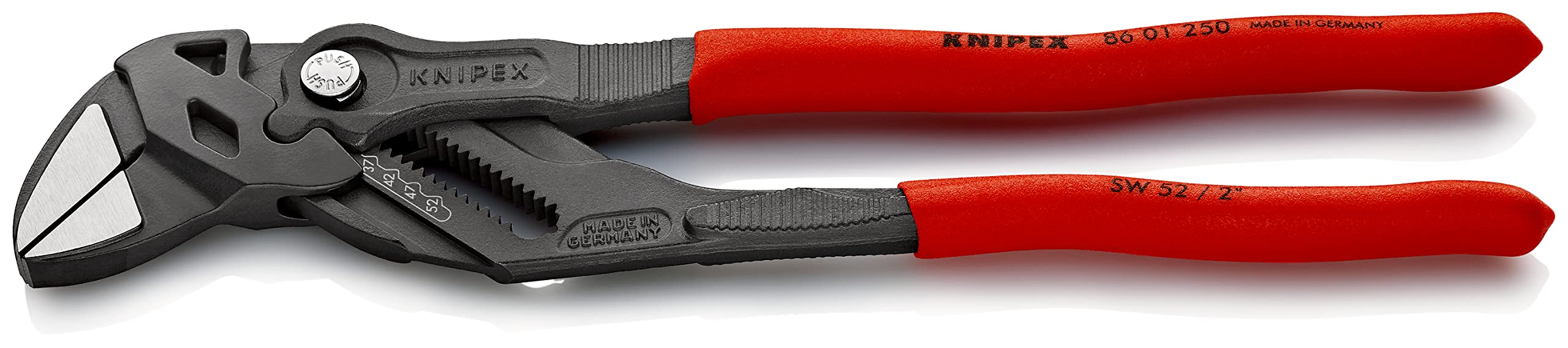 

KNIPEX Pliers Zinc Alloy Plated 8601-250SB Wrench, 8601-250SB серый