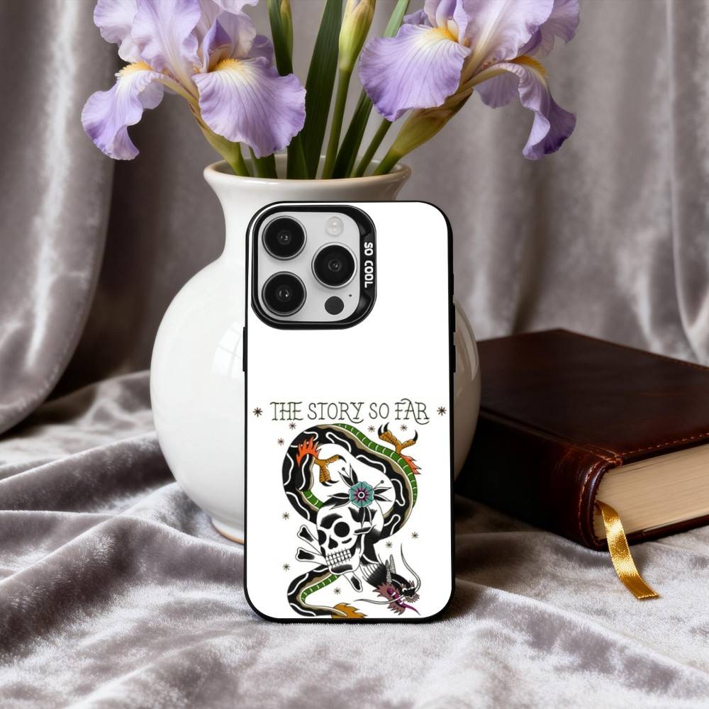 T-The S-Story S-So Far Band Phone Case For iPhone17,16,15,14,13,12,11 Plus,Pro Max Candy Silver Plated Inside Cover