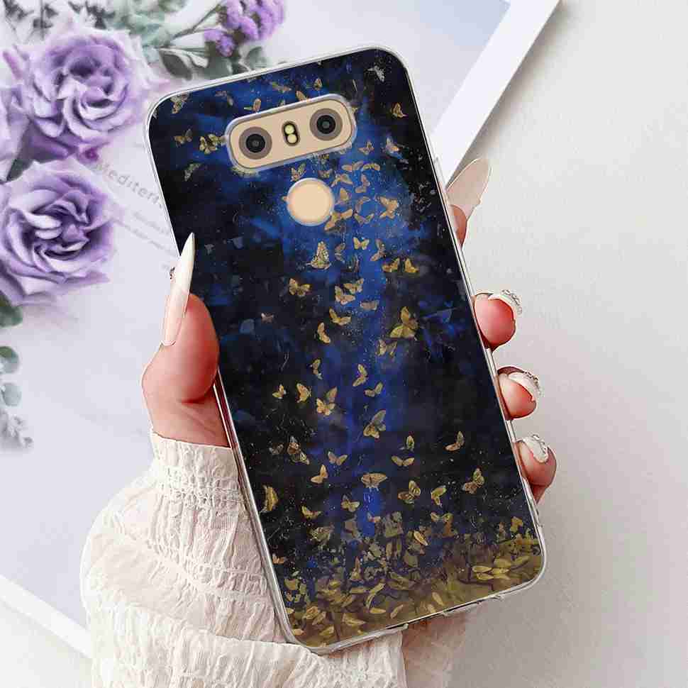 Para LG G6+ 5.7" Funda Diseño de Moda Patrones Silicona Suave TPU Cubierta Para LG G6+Plus LG G6 H870 H873 Fundas de Teléfono Resistentes a Golpes