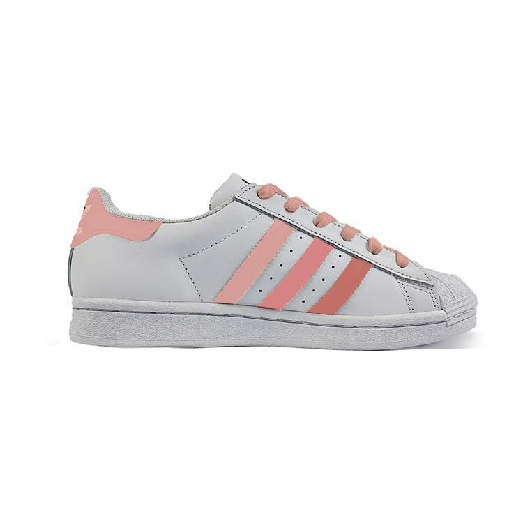 Adidas Originals SUPERSTAR Shell Head Slip Resistant Abrasion Resistant Low top Skateboard Shoes Unisex White EG4958(Team183-)