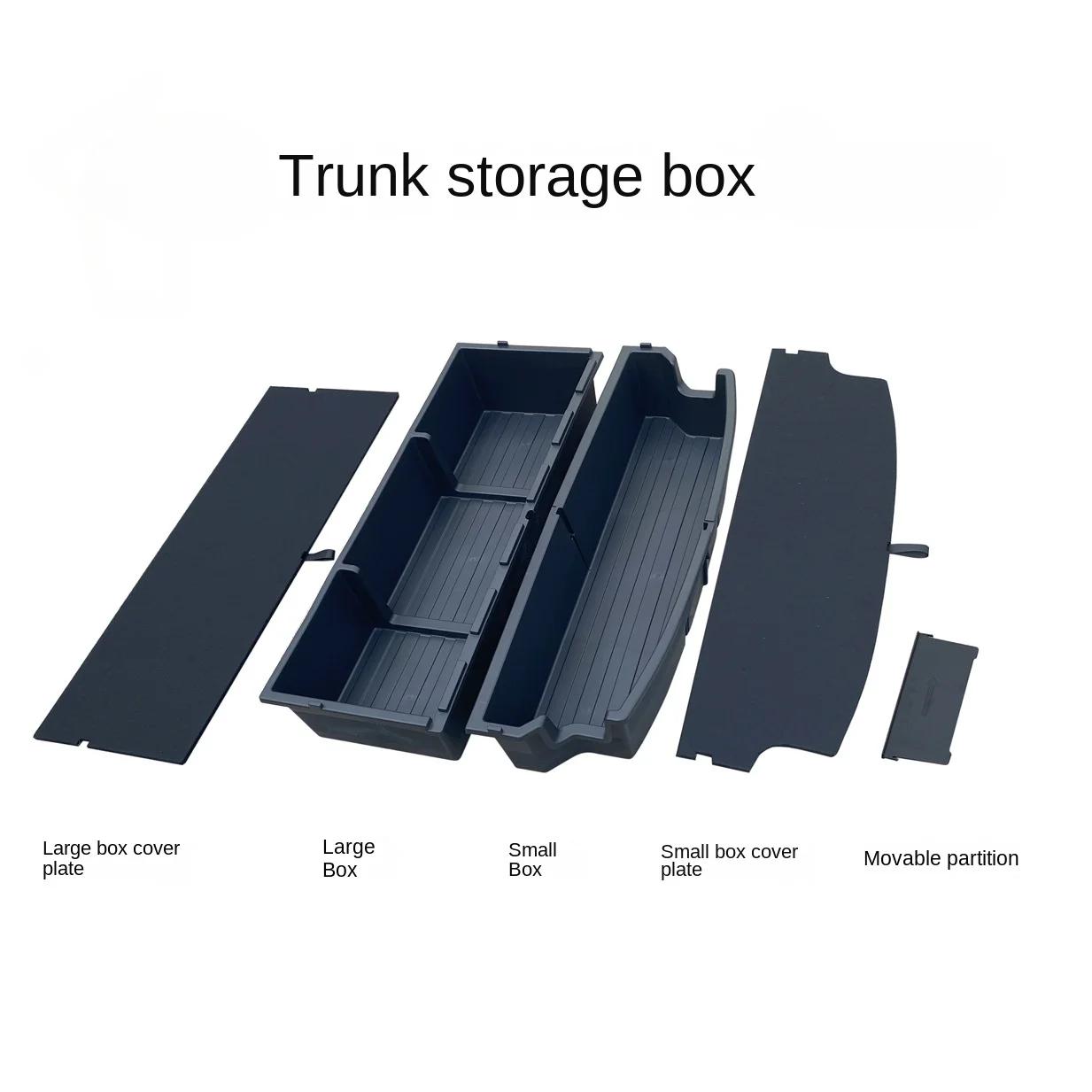 

Для BYD Dolphin 2024 2024 2024 Аксессуары Багажник Складной Ящик Для Хранения Многофункциональный Ящик Автоматическая Модификация Интерьера Украшение