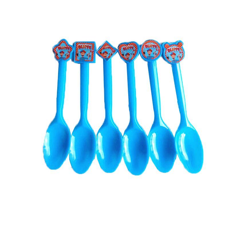 Birthday Party Blippi Supplies Paper Cups Plates Banner Straw Kids Balloon Decor