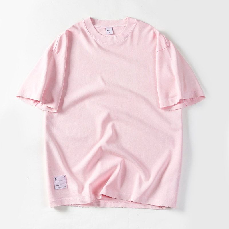 Heavy Casual Men's Cotton Export Short-Sleeved T-shirt