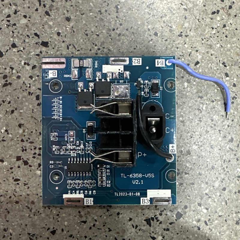 1Pc 5S BMS 21V 20A Li-Ion Lithium Battery Pack 3.7V PCBA 2Mos For Hand Electric Drill Power Tool Accessories