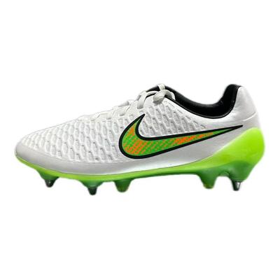 Magista Opus SG Weicher Untergrund Leder Abriebfest Fußballschuhe Herren Elfenbeinweiß 649233-130