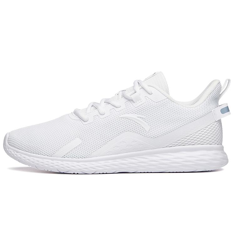 

Anta Slip Resistant, Breathable, Coverage, Cushioning Low Top Running Shoes Men s White 43