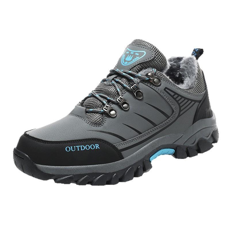 Outdoor men's hiking low-top hiking shoes travel trend non-slip shock-absorbing rebound running shoes
