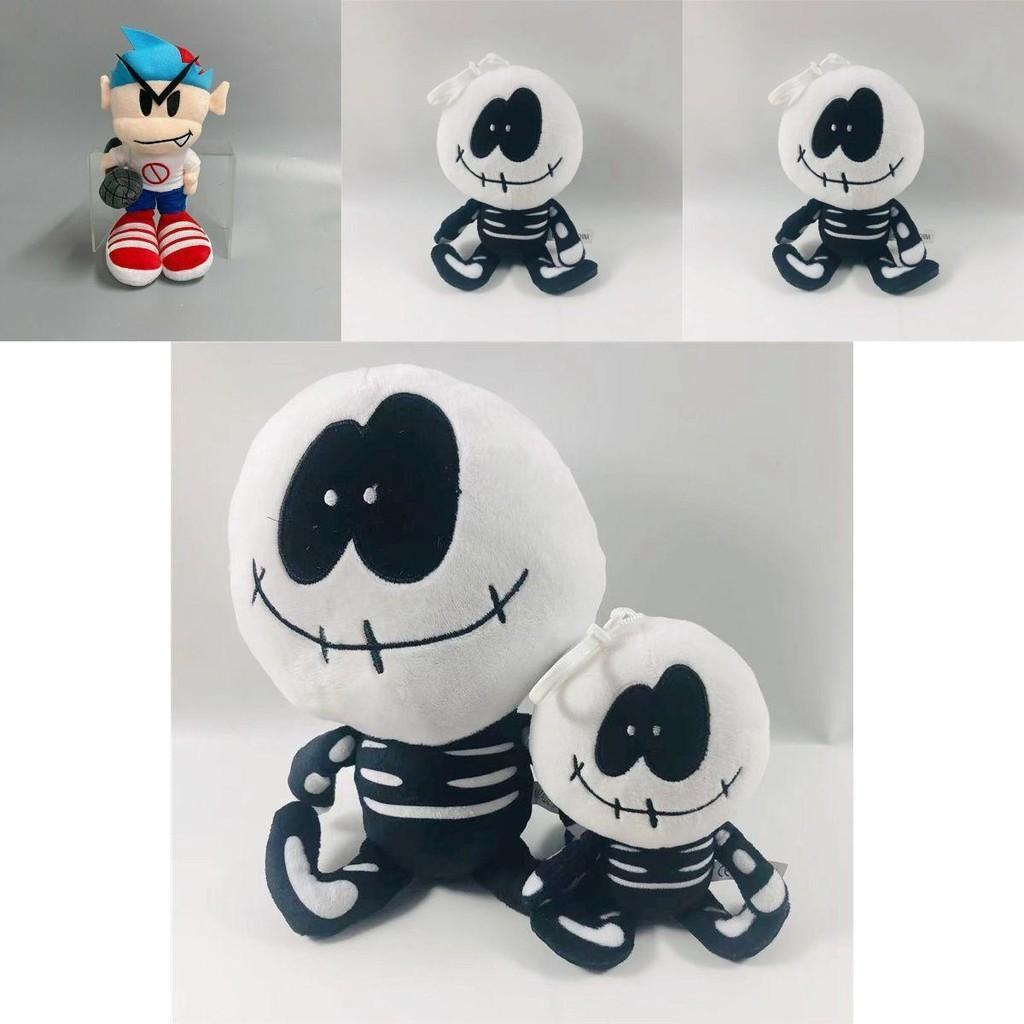 Friday Night Funkin Plush Toy Adorably Soft Fnf Whitty And Boyfriend Lemon Demon Doll For Kids