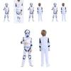 Star Wars Imperial Stormtrooper Cosplay Costume Bodysuit With Eva Mask For Kids Anime Party Gift