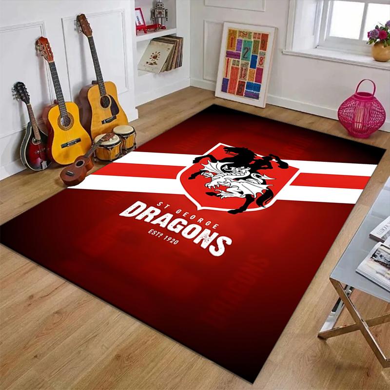 ST George Illawarra Polyester Carpet, Soft Indoor Mat for Office Chair, Living Room, Computer Desk - Decorative Home Office Rug Design