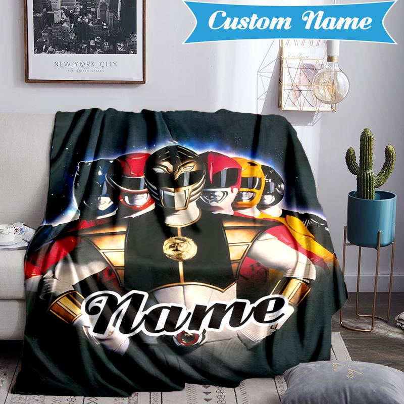 Custom Name Rangers Legacy Blanket Lightweight Ideal Bedding Blanket Perfect for Travel, Camping, Living Rooms, Sofas, Christmas Gift