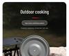 Outdoor Cookware Set DS311: 2-3 Person Portable Picnic Set with 1.1L Teapot and Tableware Accessories
