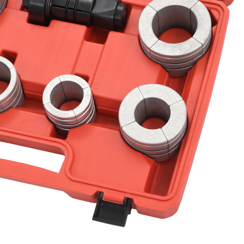 Vidaxl Zestaw Do Roztłaczania Rur, 8 Części, Stal Węglowa I Aluminium