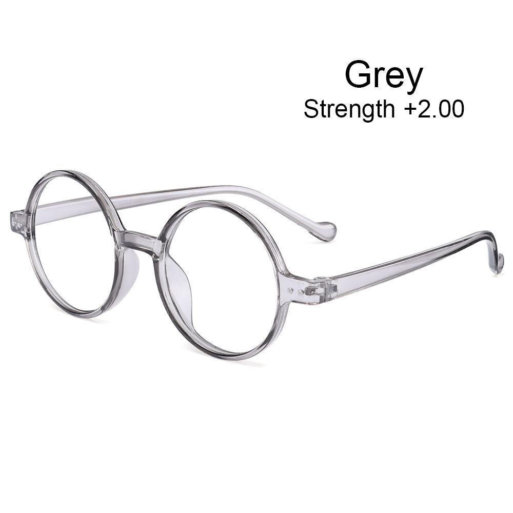 Retro Anti UV Blue Light Reading Glasses Round Frame for Women Men Presbyopia Eyewear +1 0 To +4 0 Radiation Protection
