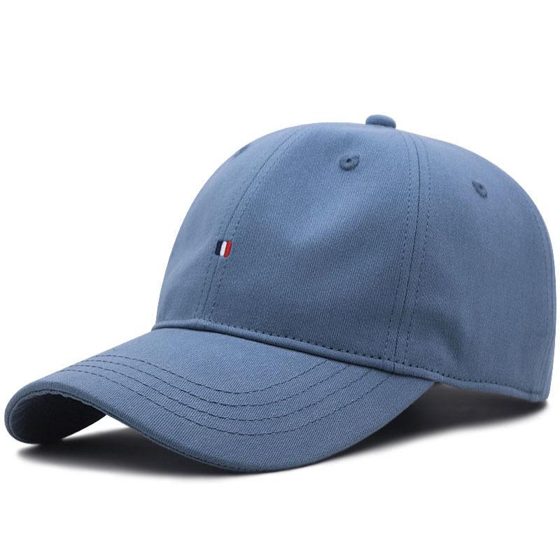 Hat Men's and Women's Big Head Circumference Soft Top Baseball Cap Washed Cotton Large Size Cap