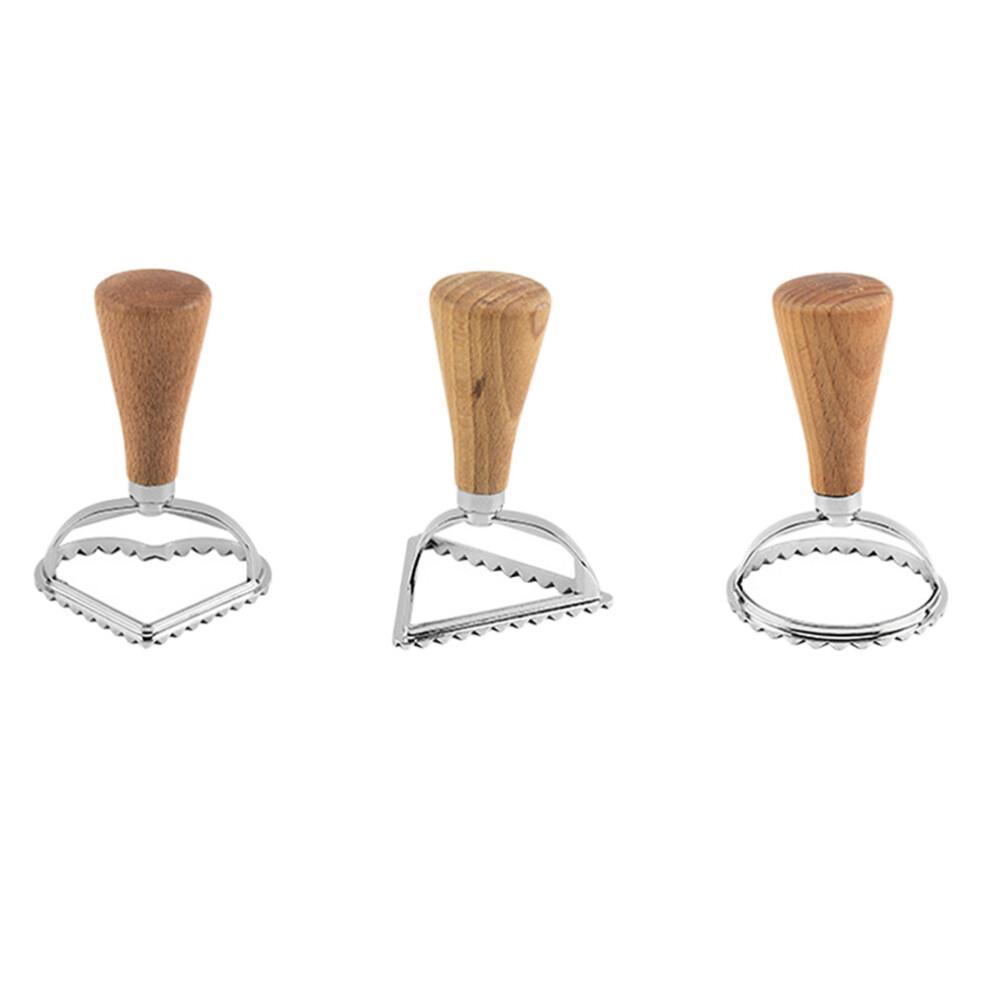 3pcs Heart Cake Cutters For Baking Desserts And Pastry Making