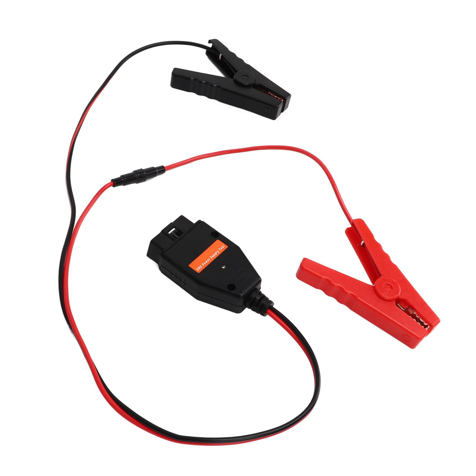 

OBD2 ECU Memory Saver Connector Universal Plug and Play Emergency Power Supply Cable for Automotives