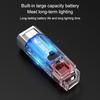 Rechargeable Mini Pocket Flashlight with Anti-sneak LED Light for Hiking Safety and Outdoor Adventure