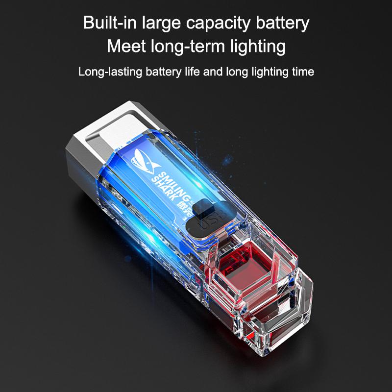 Rechargeable Mini Pocket Flashlight with Anti-sneak LED Light for Hiking Safety and Outdoor Adventure