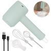1Pcs Electric Whisk Stirrer Milk Frother Food Processor Portable 3-Speed Whisk Cake Baking Kitchen Tools