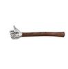 Compact Wood-Handled Machinist Hammer for Electricians and Household Use