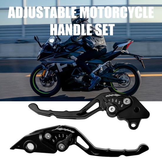 2Pcs Brake And Clutch Lever for Motorcycle Aluminum Alloy Brake