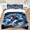 Iron Man Strike Print 3Pcs Bedding Setduvet Cover With 2 Bedropillowcase Home Birthday Gift