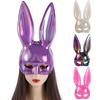 Props Gifts Rabbit Ears Mask Half Face Mask Prom Party Supplies Women Half Mask Party Cosplay Props