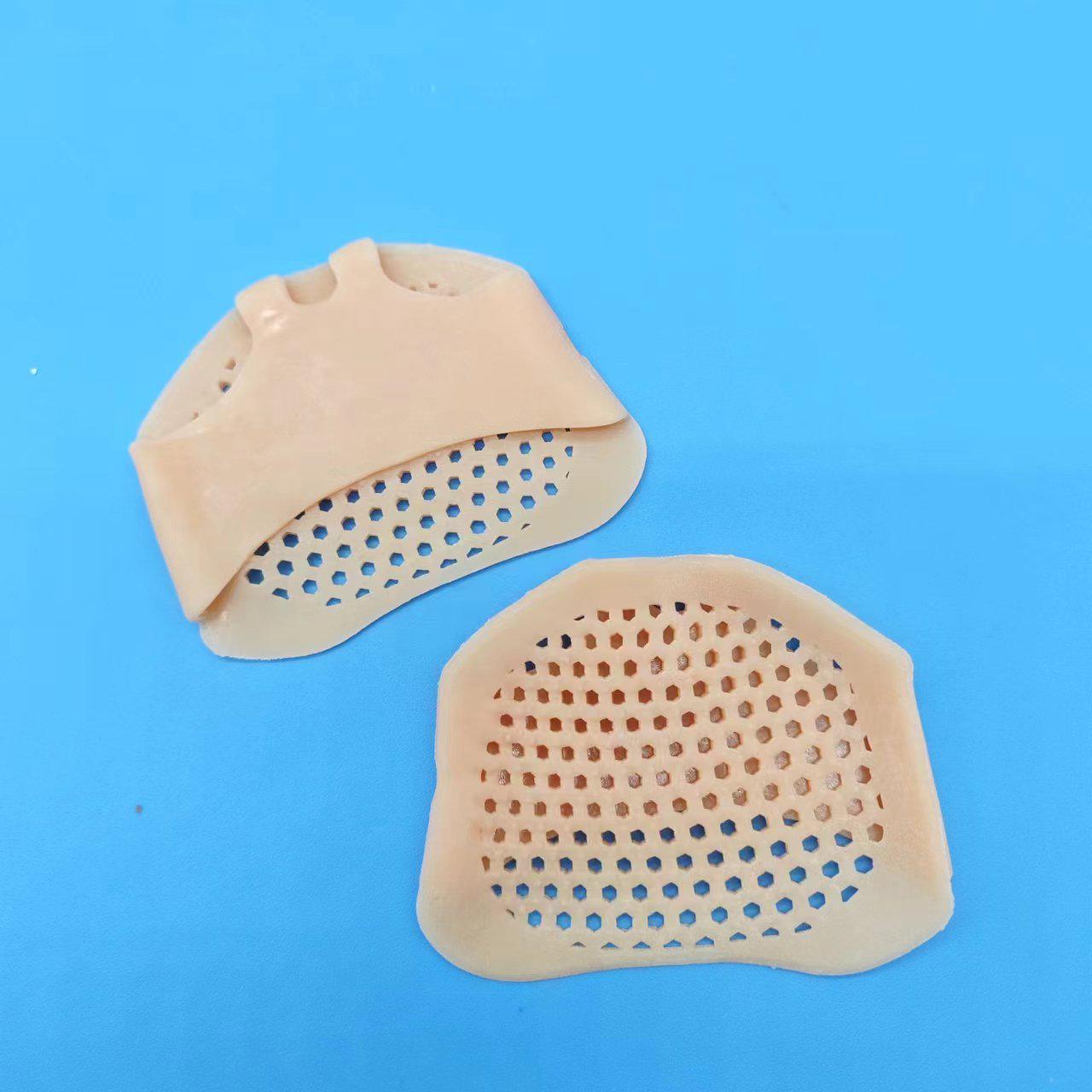 

«Силиконовый разделитель пальцев ног и нескользящая массажная подушечка для передней части стопы»