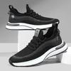 Fashion Men Casual Sneakers Breathable Lace Up Sports Shoes Male Autumn Running Shoes Mesh Comfortable Soft Sole Non Slip Mens Shoes
