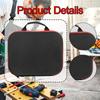 Electric Drill Carry Case Waterproof EVA Hard Cover Tool Pouch Zipper Closure with Handle for