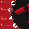 For Milwaukee 18V Battery Hot Glue Gun with 20 Glue Sticks