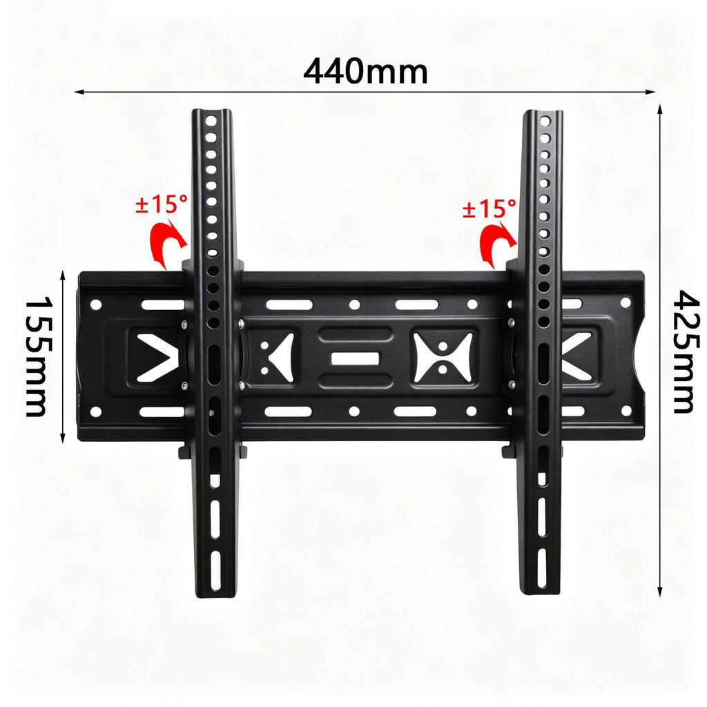 KuangJie Universal Adjustable TV Wall Mount Bracket for 32-65 Inch TVs