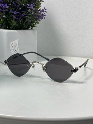  Vintage Women's Sunglasses Rhombus Frame Glasses Fashion Outdoor Beach Holiday Sunglasses