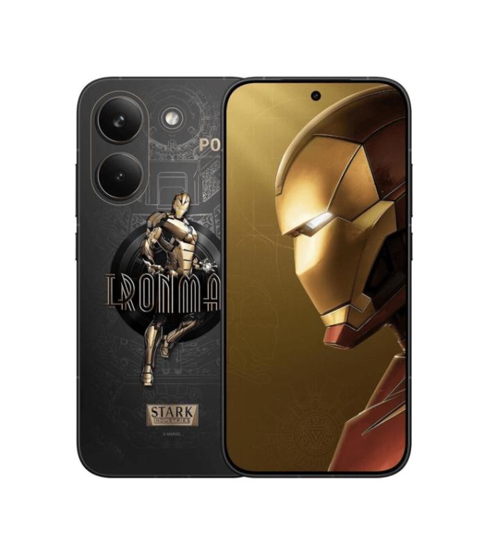 Xiaomi Poco X8 Pro Iron Man Edition (512 GB, Black, Gold, 6.59", Dual SIM, 5G), Smartphone, Gold, Schwarz - Image 3