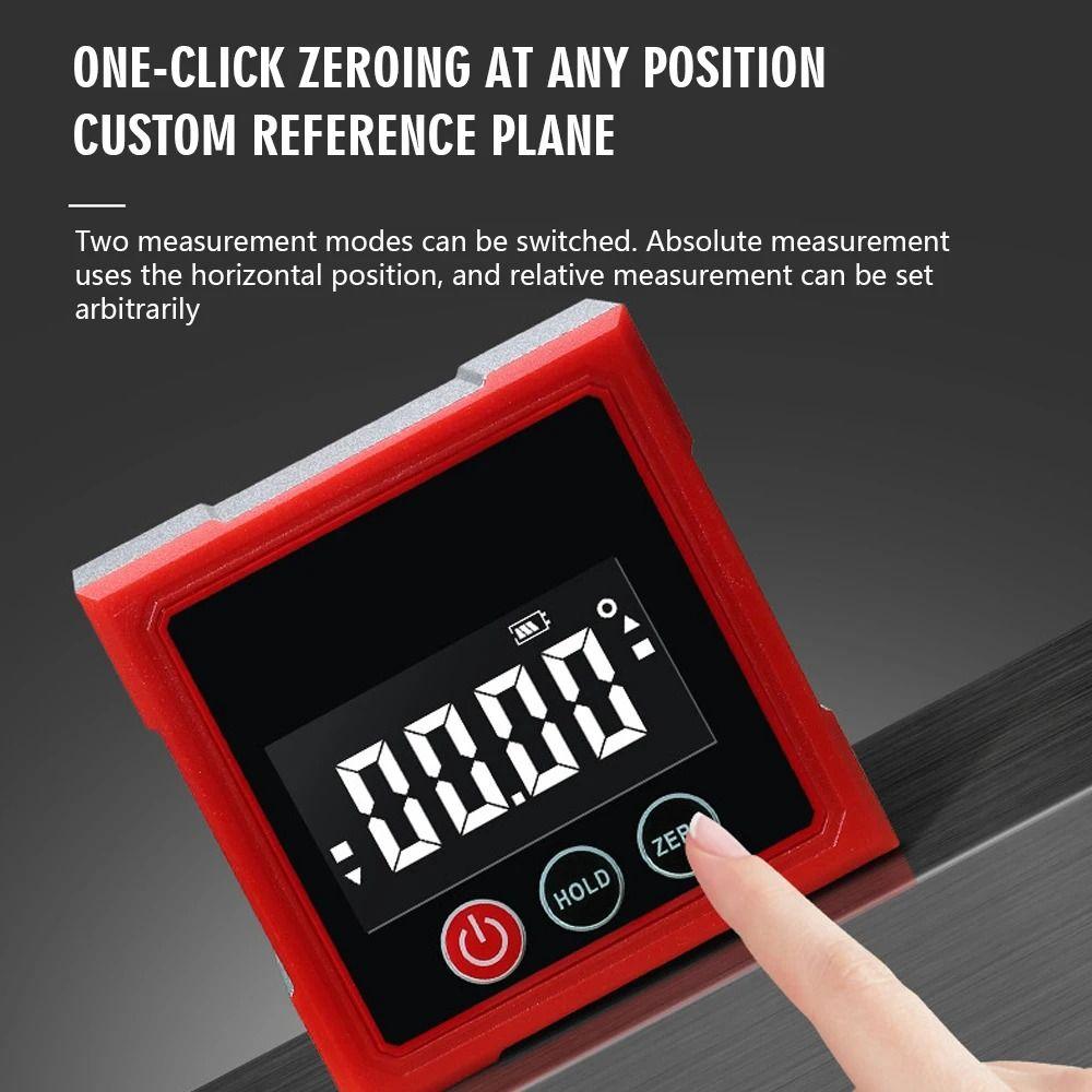 Gradient Measuring Digital Angle Dipmeter Level Meter Angle Gauge  Electronic Level Laser