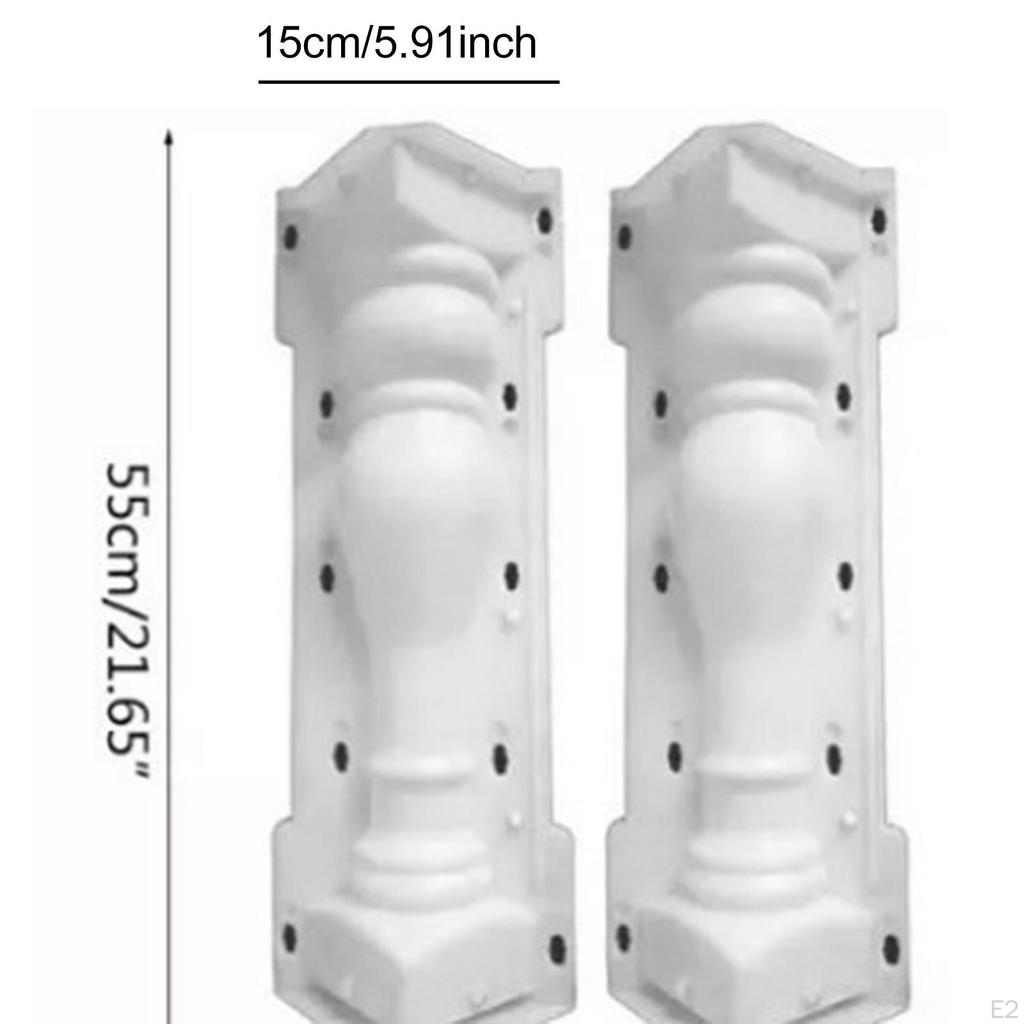 Roman Column Model, Decoration Plaster Concrete Balustrades Model Cement Casting Tool for Yard