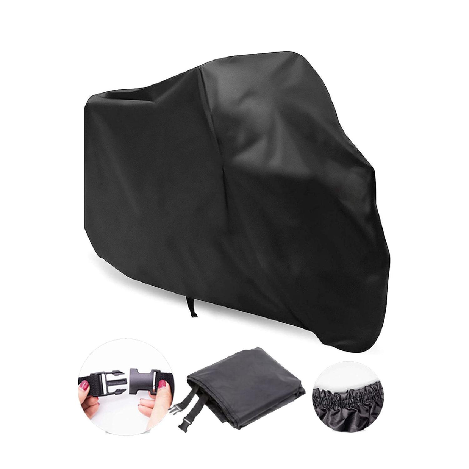 

Black Bajaj Pulsar Rs 200 Motorcycle Cover Motor Cover