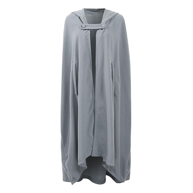 Naiste Trench Mantel Avatud ees kardigan jakk Mantel Cape Cloak Poncho Plus
