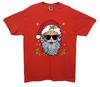 Coole T-shirt met Kerstmanprint Kerstmis Grappige Rendier