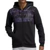 Sweatshirts Men's Black Hooded Moderate Cardigan FN3232