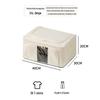 Foldable Waterproof Quilt Organizer with Large Capacity for Bedroom