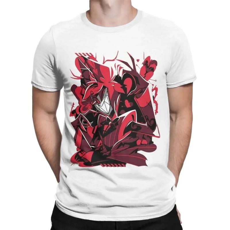 Pánské tričko Alastors z čisté bavlny, úžasné tričko s kulatým výstřihem, tričko s krátkým rukávem, oblečení, dárek k narozeninám.