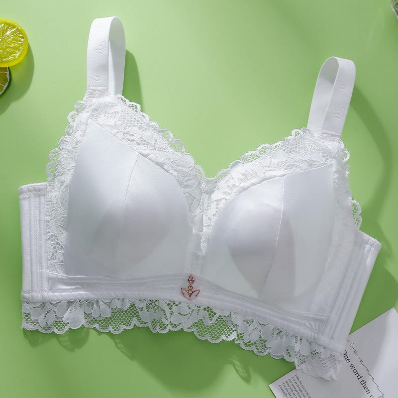 

Регулируемый бюстгальтер-минимайзер полной посадки плюс-сайз для большой груди - Предотвращающий обвисание, с боковой поддержкой для сбора, тонкий летний дизайн 34/75 B белый