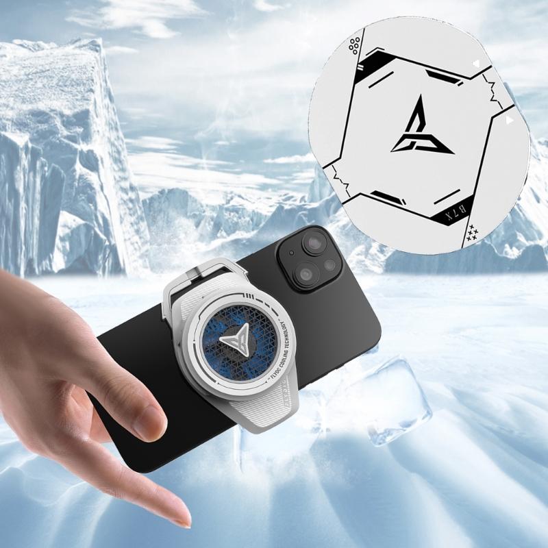 B7X Cooling Fan Magnetic Suction Plate Mobile Phone Tablet Radiator Magnetic Sticker Connect Phone and Radiator