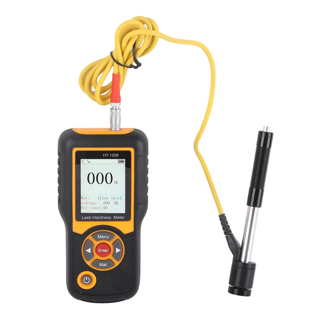 Digital Hardness Tester ABS High Accuracy Hardness Meter Durometer Scale with TFT Color Screen HT 1208