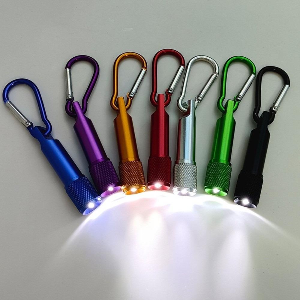 Aluminum Body LED Flashlight Keychain Super Bright Small LED Flashlight  Camping Use